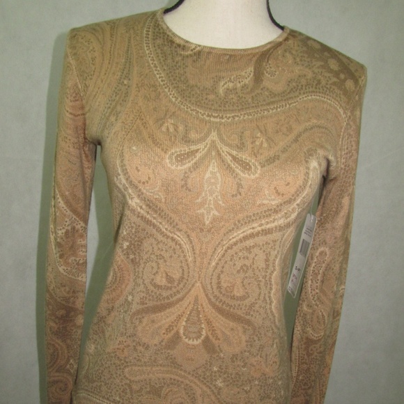 Ralph Lauren Tops - Lauren Ralph Lauren Top Size SP Long Sleeve Silk